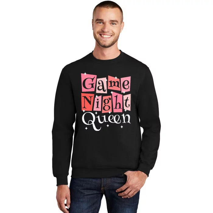 Girl Game Night Daughter Family Board Game Night Tall Sweatshirt