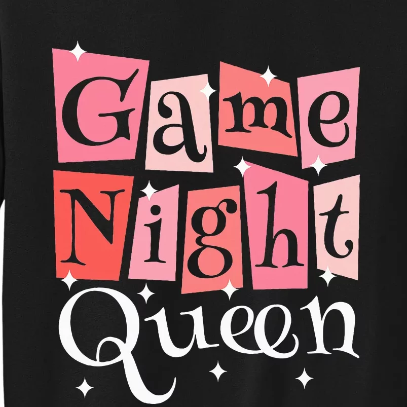 Girl Game Night Daughter Family Board Game Night Tall Sweatshirt