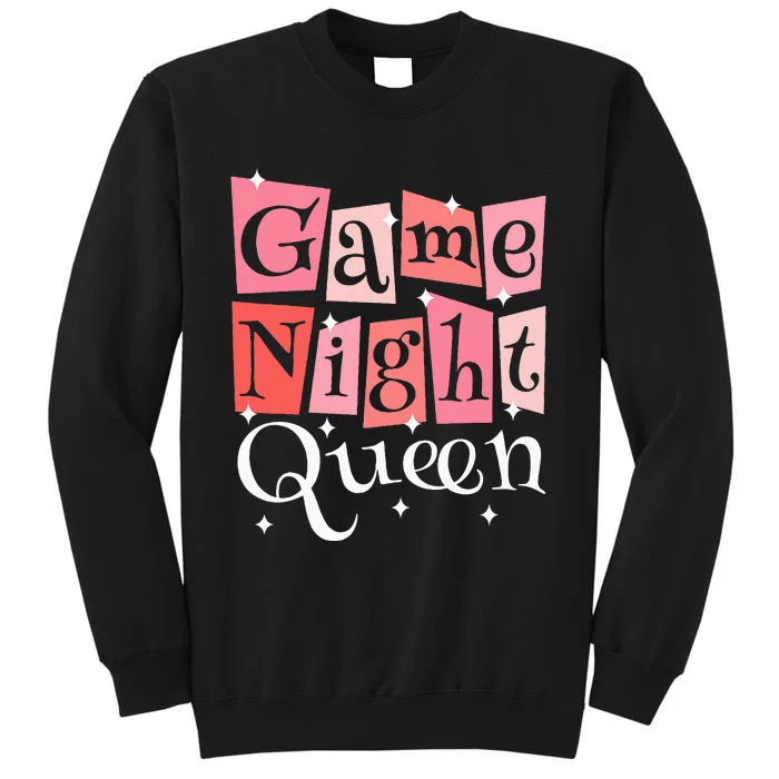 Girl Game Night Daughter Family Board Game Night Tall Sweatshirt