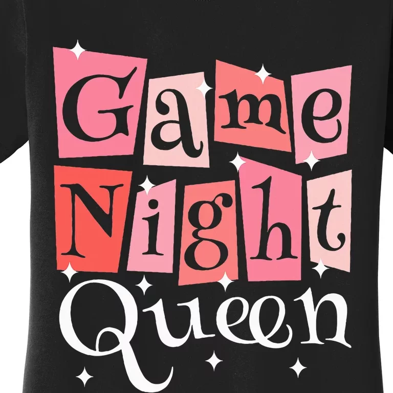 Girl Game Night Daughter Family Board Game Night Women's T-Shirt