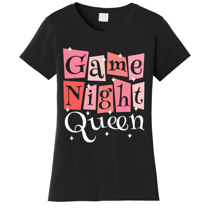 Girl Game Night Daughter Family Board Game Night Women's T-Shirt