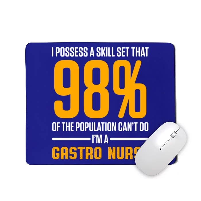 Gastroenterology Gastro Nurse Skill Set Gi Nursing Rn Gift Mousepad