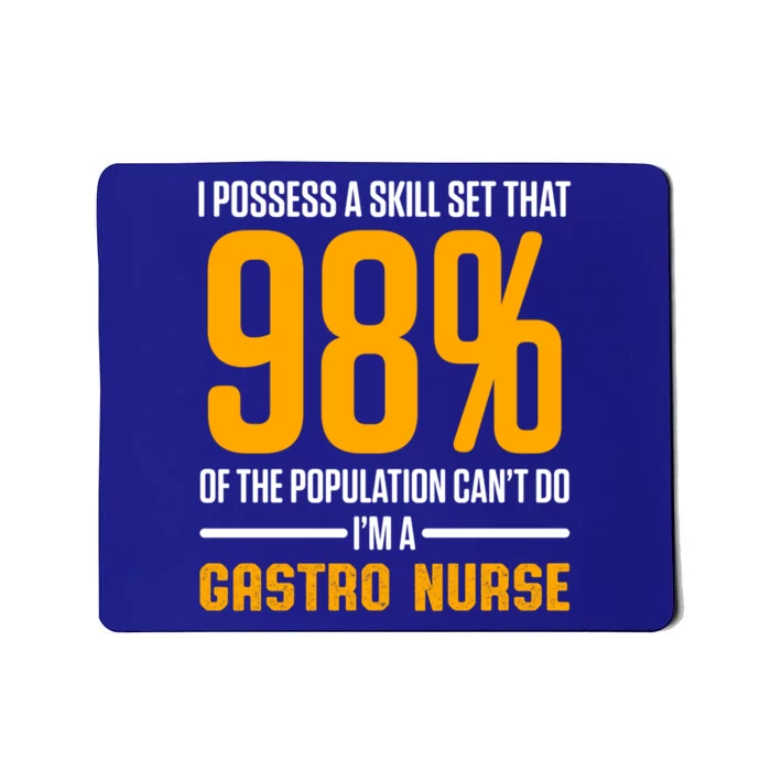 Gastroenterology Gastro Nurse Skill Set Gi Nursing Rn Gift Mousepad