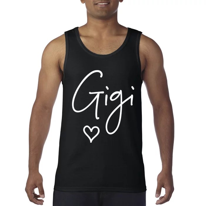 Gigi Grandma Name Women Christmas MotherS Day Birthday Tank Top