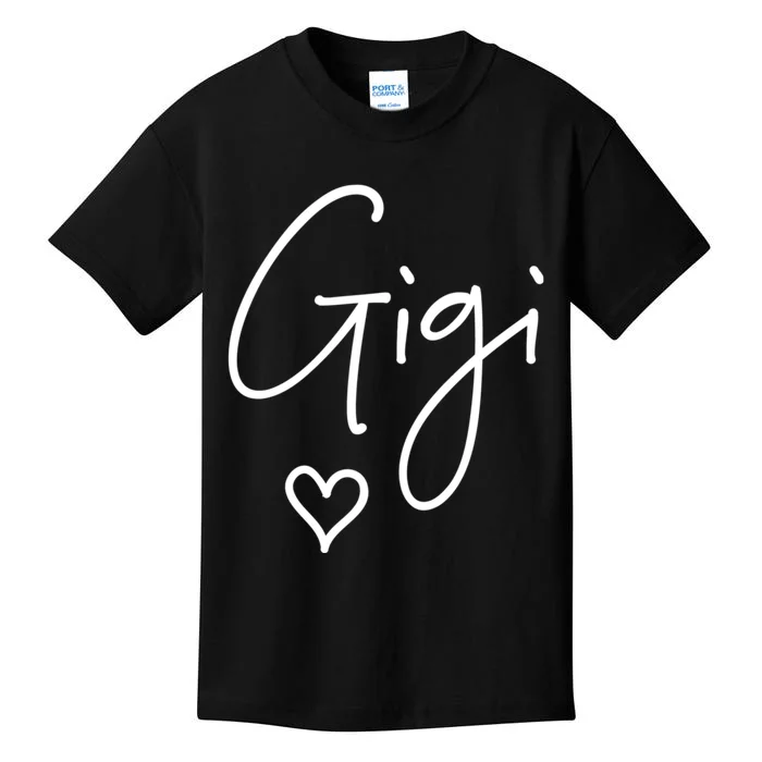 Gigi Grandma Name Women Christmas MotherS Day Birthday Kids T-Shirt