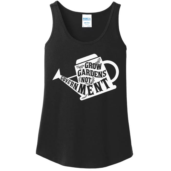 Grow Garden Not Government Homesteading Less Government Ladies Essential Tank