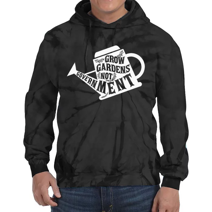 Grow Garden Not Government Homesteading Less Government Tie Dye Hoodie