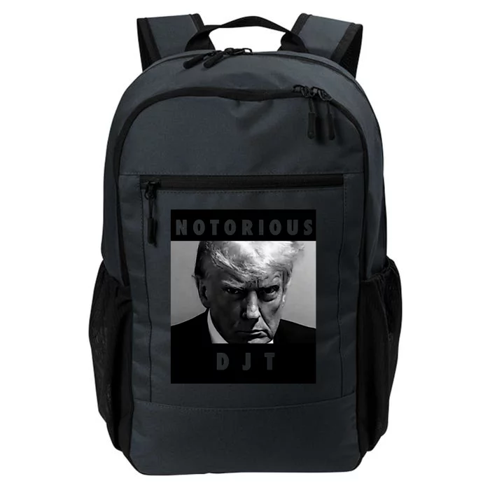 Great Gift Notorious Djt Donald Trump Mug Shot Republican 2024 Maga Daily Commute Backpack