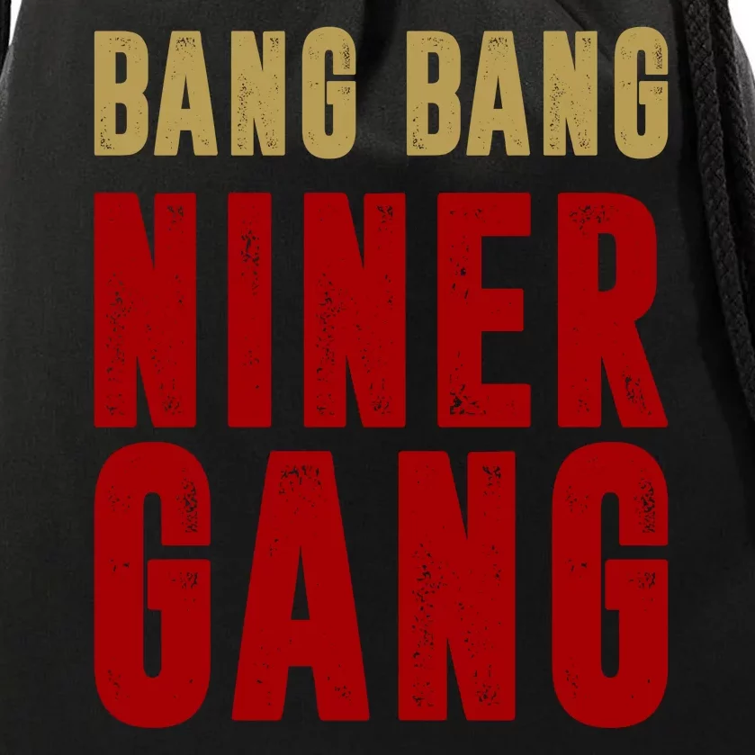 Gang Gang Niner Bang Drawstring Bag