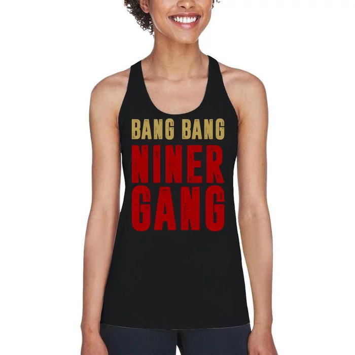 Gang Gang Niner Bang Women's Racerback Tank