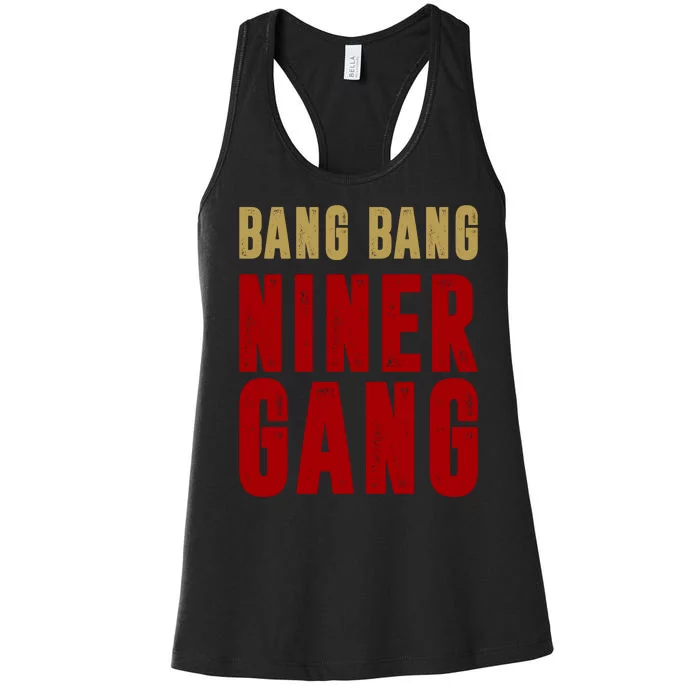 Gang Gang Niner Bang Women's Racerback Tank