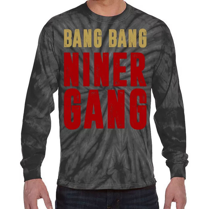 Gang Gang Niner Bang Tie-Dye Long Sleeve Shirt