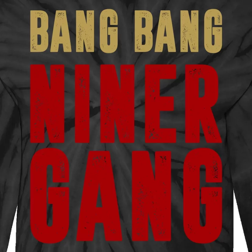 Gang Gang Niner Bang Tie-Dye Long Sleeve Shirt