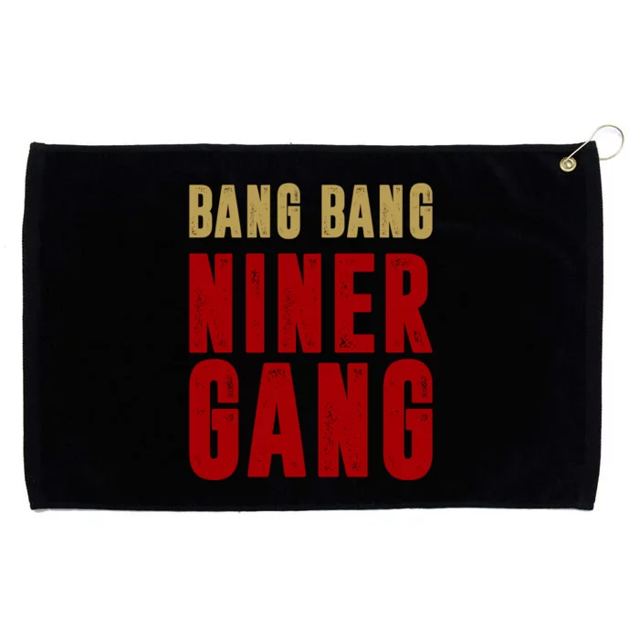 Gang Gang Niner Bang Grommeted Golf Towel