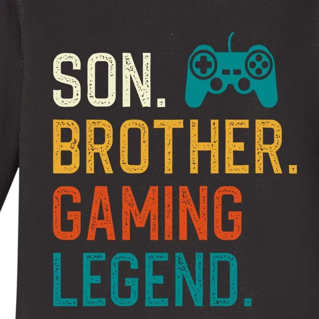 Gaming Gifts Old Christmas Gamer Baby Long Sleeve Bodysuit