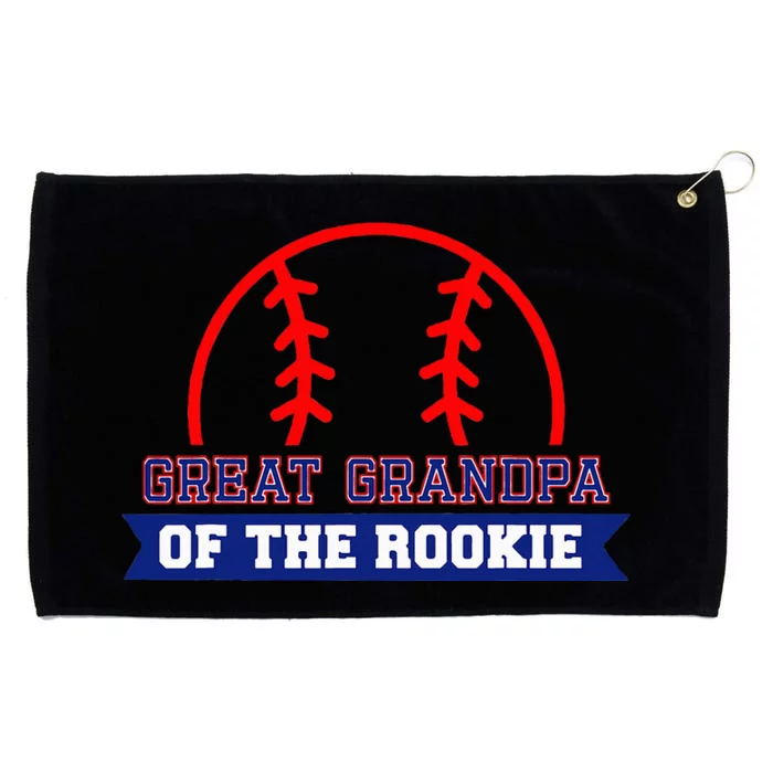 Great Grandpa Of Rookie 1st Birthday Baseball Theme Matching Grommeted Golf Towel