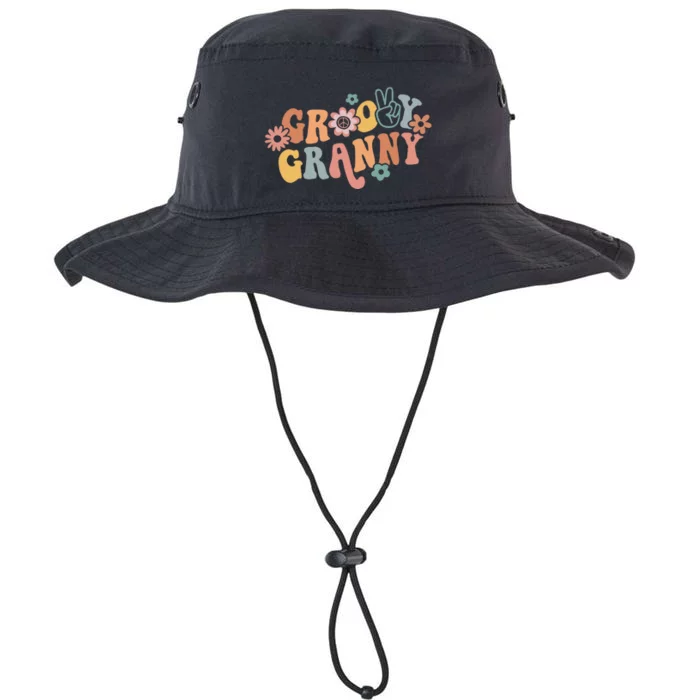 Groovy Granny One Thankful Granny Thanksgiving Christmas Legacy Cool Fit Booney Bucket Hat