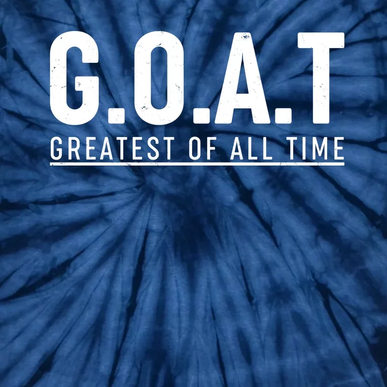 G.O.A.T Greatest Of All Time Tie-Dye T-Shirt