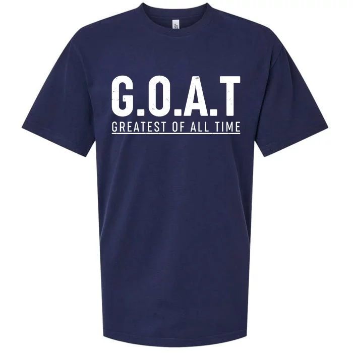 G.O.A.T Greatest Of All Time Sueded Cloud Jersey T-Shirt