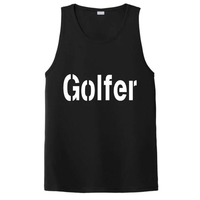 Golfer Performance Tank