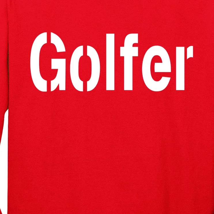 Golfer Long Sleeve Shirt