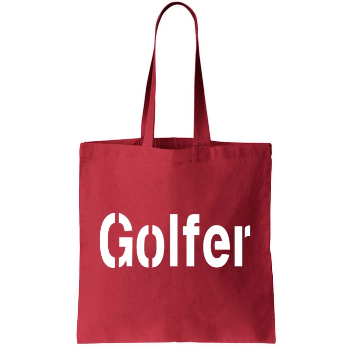 Golfer Tote Bag