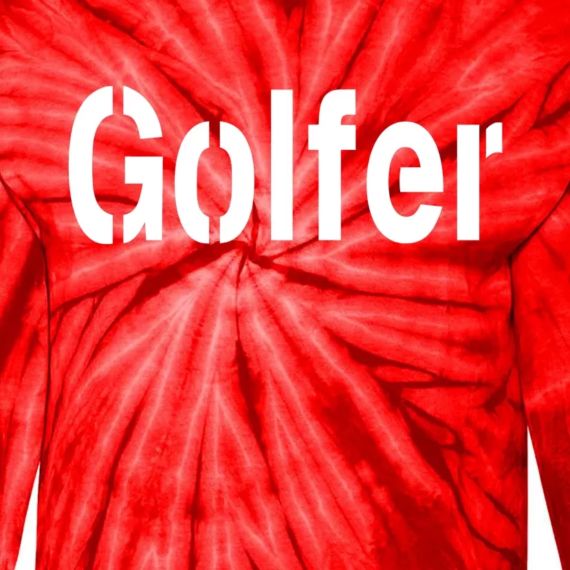 Golfer Tie-Dye Long Sleeve Shirt