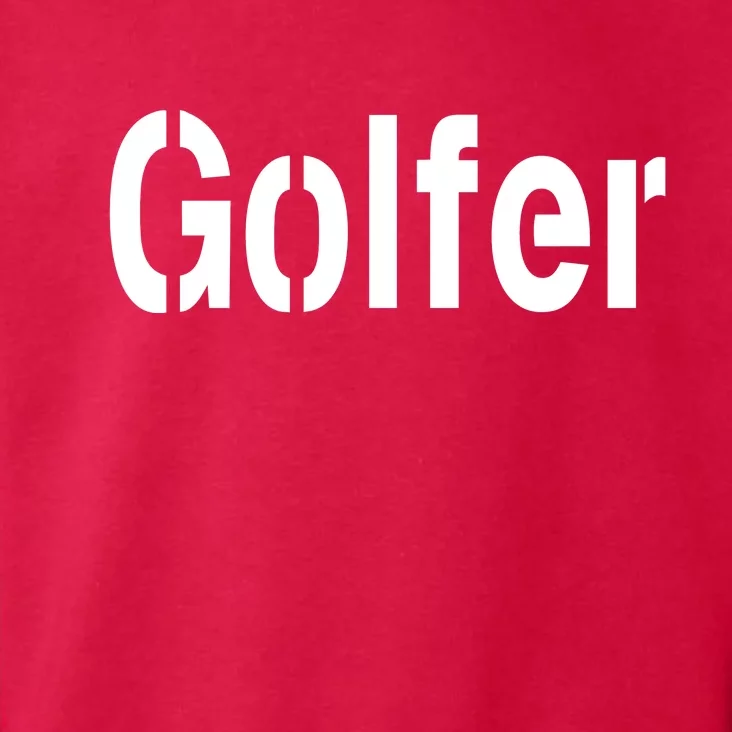 Golfer Toddler Hoodie