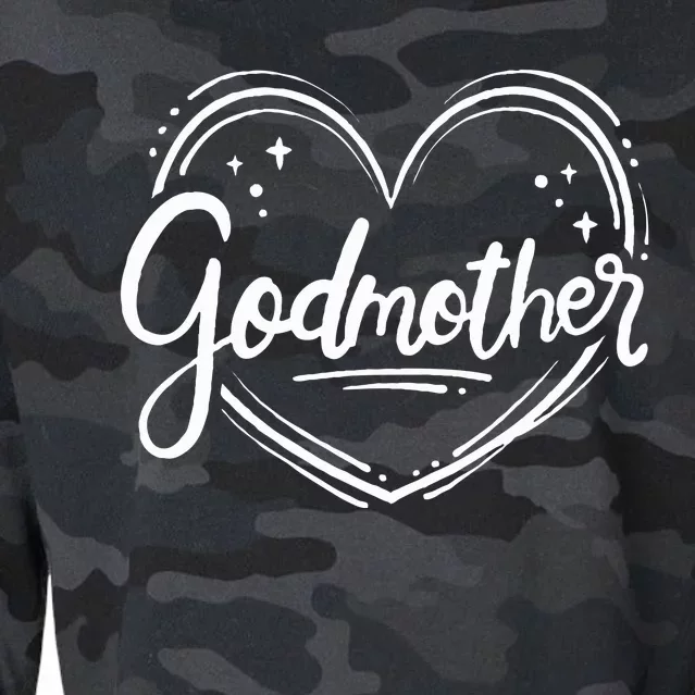 Godmother Cropped Pullover Crew