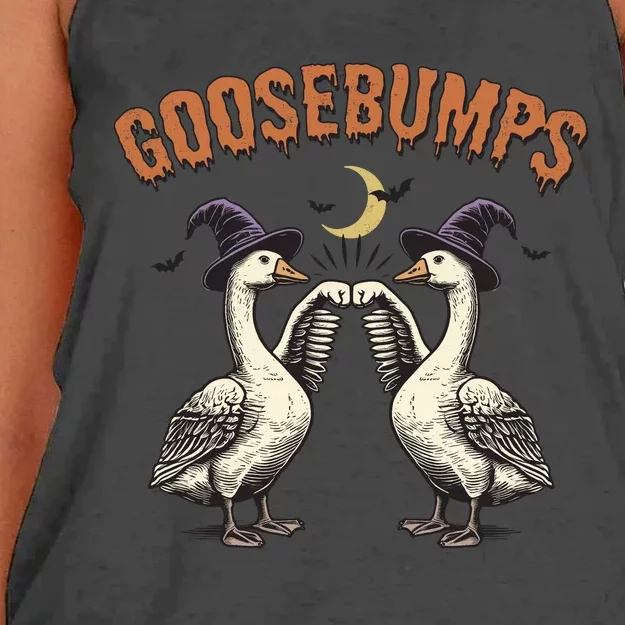 Goosebumps Women's Knotted Racerback Tank