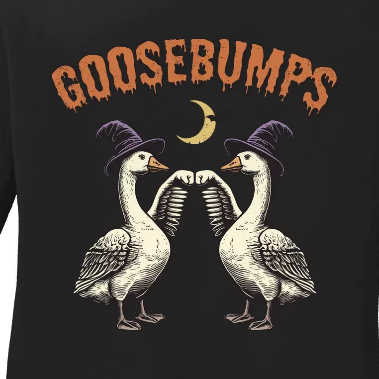 Goosebumps Ladies Long Sleeve Shirt