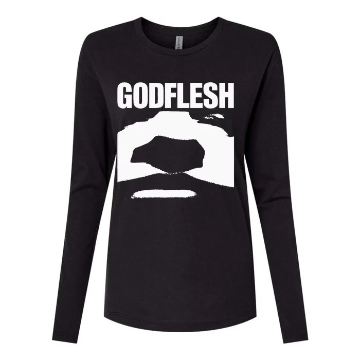 Godflesh Womens Cotton Relaxed Long Sleeve T-Shirt