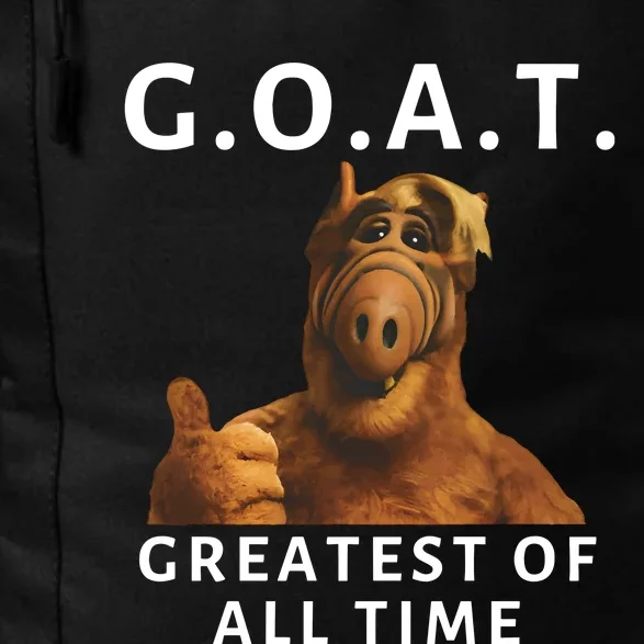 G.O.A.T. Greatest Of All Time Alf Goat Daily Commute Backpack