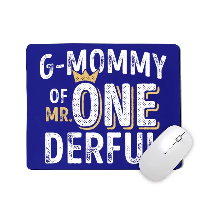 Ggreat Giftmommy Of Mr Onederful 1st Birthday First Onegreat Giftderful Family F Mousepad