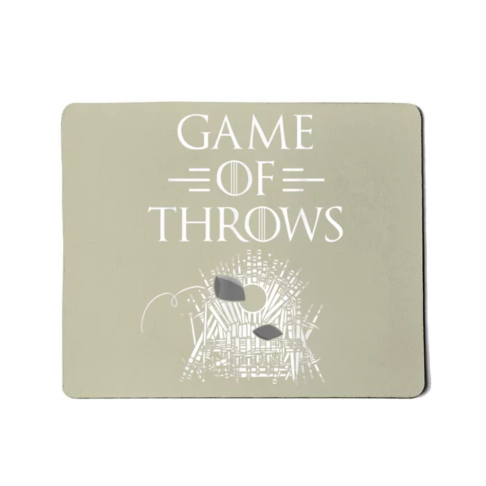 Great Game Of Throws Cornhole Bean Bag Toss 1 Mousepad