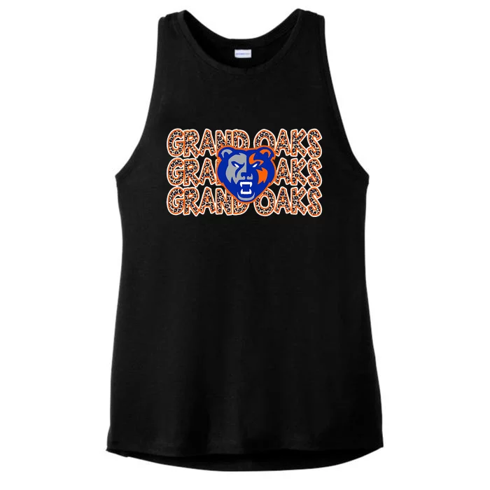 Gohs Grand Oaks Grizzlies Ladies Tri-Blend Wicking Tank