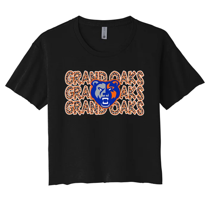 Gohs Grand Oaks Grizzlies Women's Crop Top Tee