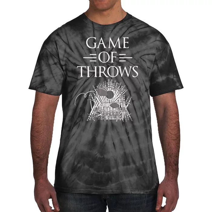 Great Game Of Throws Cornhole Bean Bag Toss Tie-Dye T-Shirt