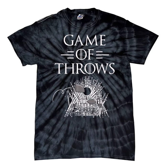 Great Game Of Throws Cornhole Bean Bag Toss Tie-Dye T-Shirt