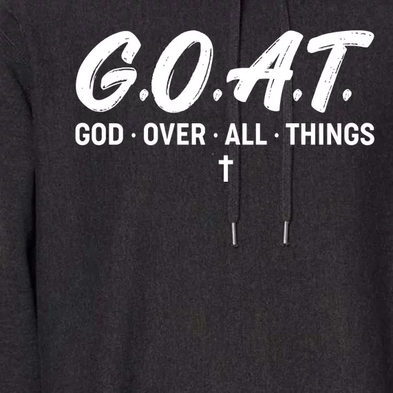 GOAT God Over All Things Premium Hoodie