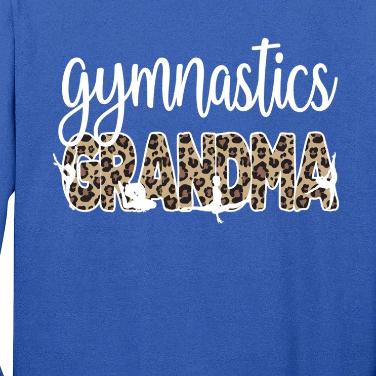 Gymnastics Grandma Of A Gymnast Gymnastics Grandmother Cool Gift Long Sleeve Shirt