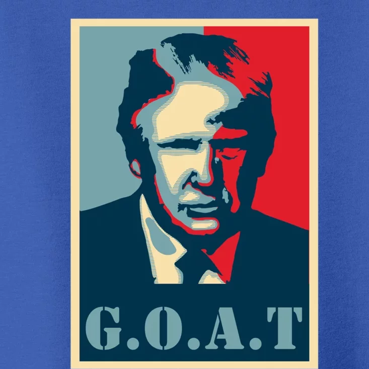 Goat Greatest Of All Time President 45th President Trump Cool Gift Toddler T-Shirt