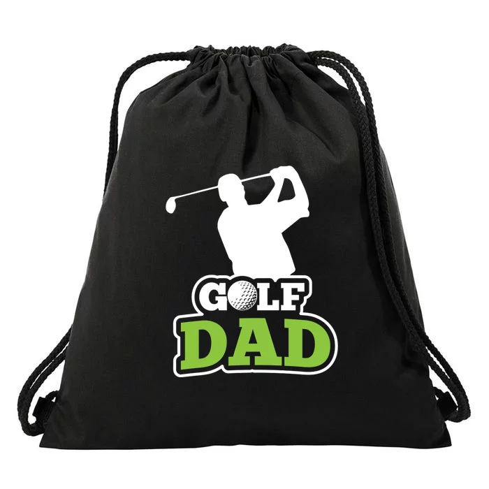 Golf Golf Player Golf Dad Golf Lover Birthday Gift For Dad Father's Day Drawstring Bag