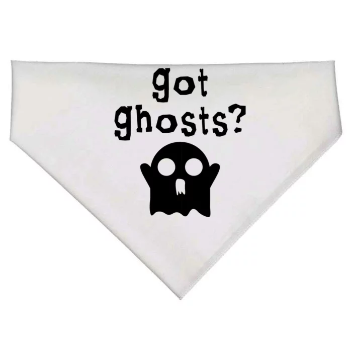 Got Ghosts Paranormal Gift USA-Made Doggie Bandana