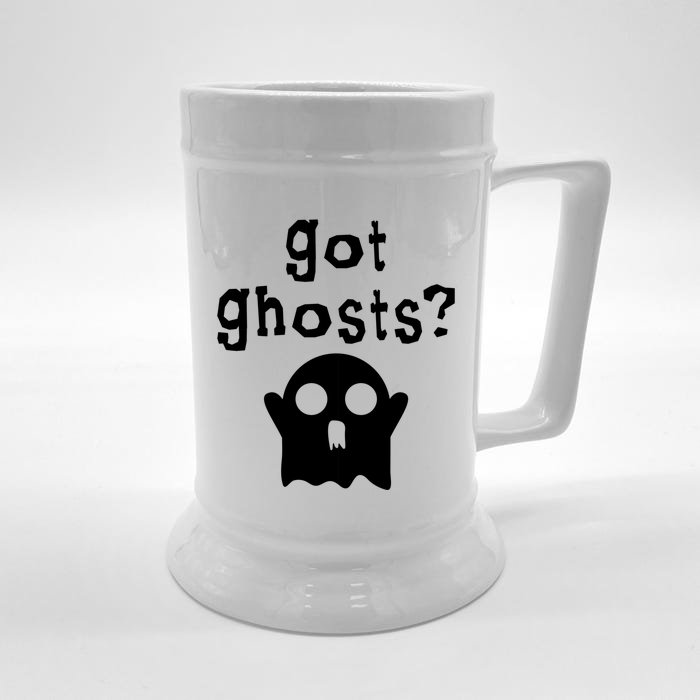 Got Ghosts Paranormal Gift Front & Back Beer Stein