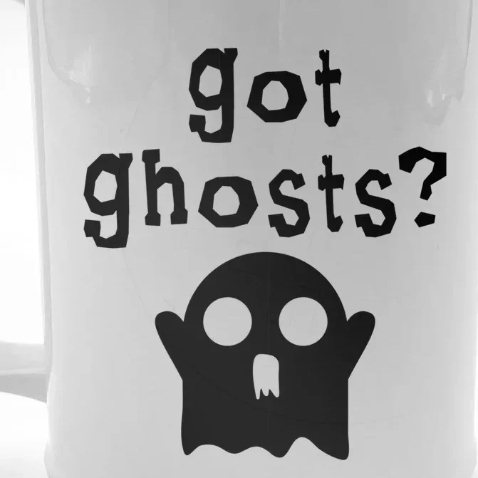 Got Ghosts Paranormal Gift Front & Back Beer Stein