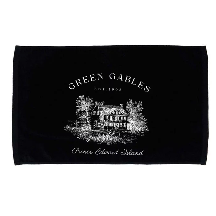 Green Gables Prince Edward Island Est 1908 Book Lover Microfiber Hand Towel