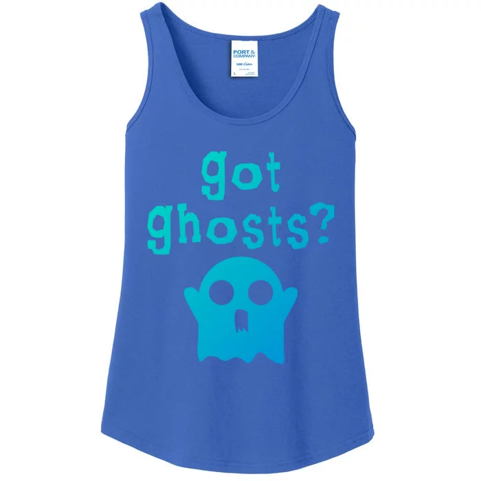 Got Ghosts Paranormal Gift Ladies Essential Tank