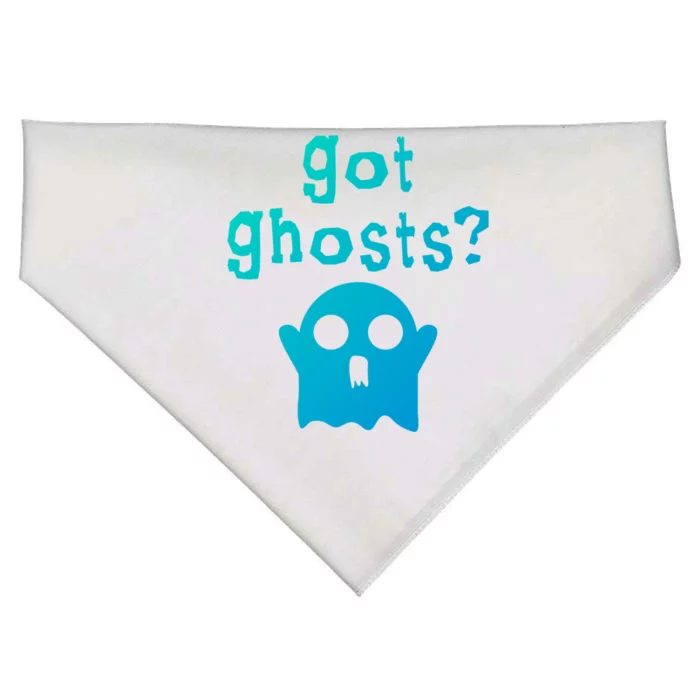 Got Ghosts Paranormal Gift USA-Made Doggie Bandana