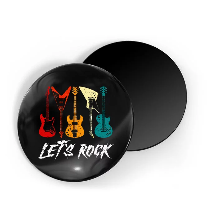 Guitarist Guitar Player Rock Music Lover Guitar Magnet